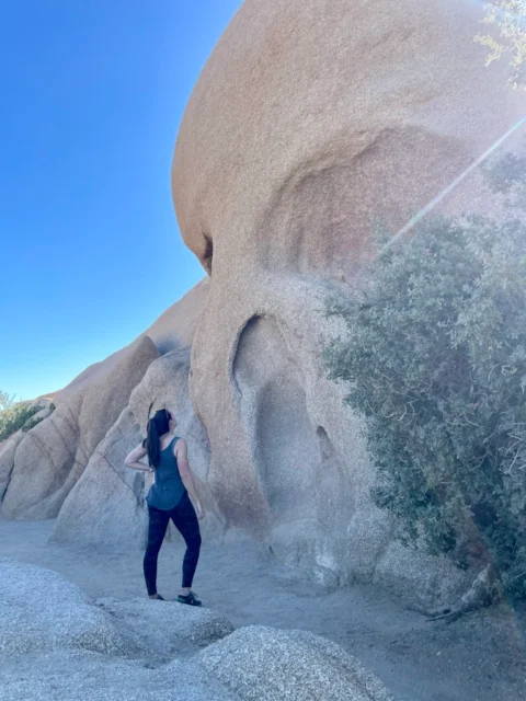 Skull Rock in Joshua Tree National Park