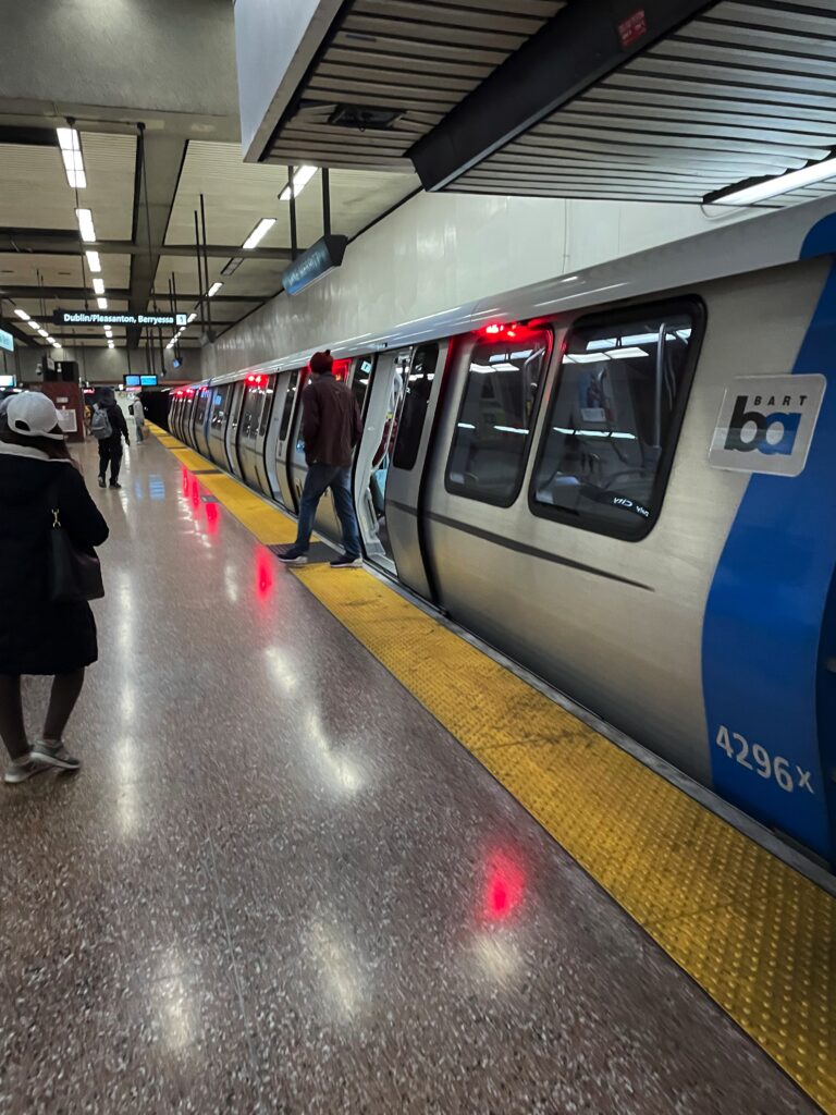 Lake Merritt BART station platform