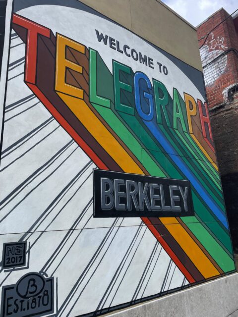 Mural in Southside neighborhood of Berkley