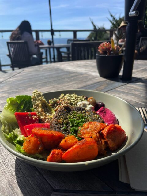Food at Coast Big Sur Gallery and Cafe