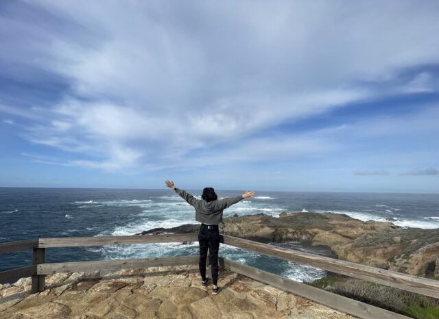 Me on an adventure in Big Sur, California during my latest travel nurse assignment