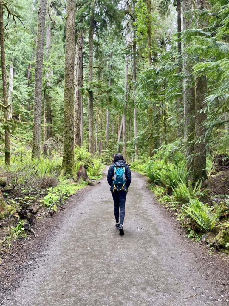 Me hiking in Olympic National Park located in Washington State